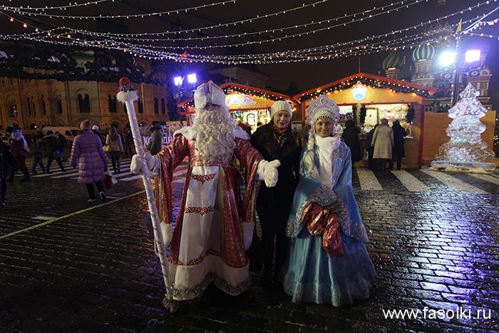 Рождественская ярмарка ГУМ на Красной площади