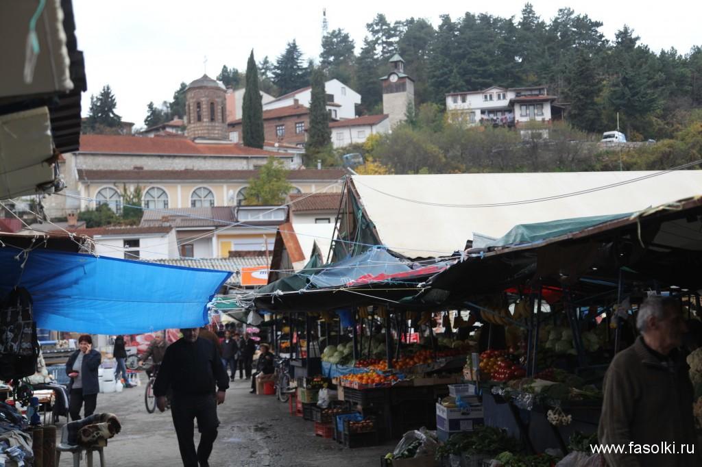Рынок в Охриде