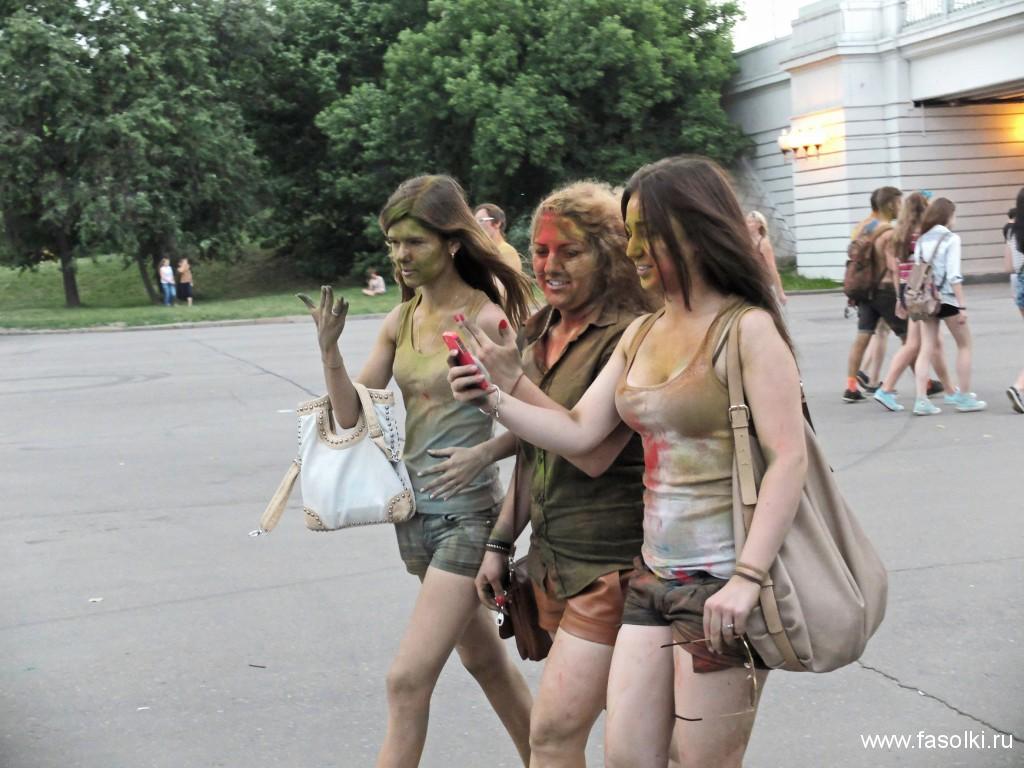 Праздник Холи-2014 в Москве
